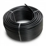 لفة أنابيب HDPE ضغط  15.6 بار [PE 100] قطر خارجي 16 مم  SDR 9  لون اسود | مصنع المنى