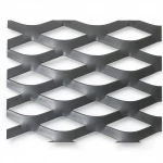 Hot Rolled (Black) Steel Expanded Metal Mesh  [Watad] Thickness 1.7 mm Width 1.22 meter Length 3 meter | Bait Al Tatawor Company
