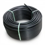 HDPE Plastic Coil Pipe  Nominal Pressure 15.6 Bar [PE 100] Outside Diameter 25 mm  SDR 9  Color Black | Almona Factory