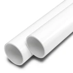 مواسير UPVC الوطني ضغط 8 بار قطر خارجي 140 مم سمك 4.3 مم لون أبيض