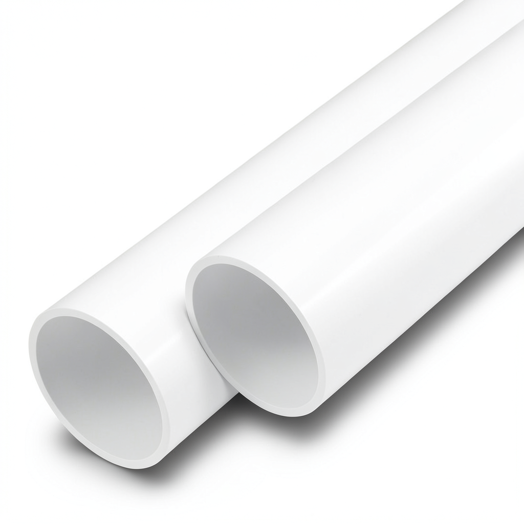 مواسير UPVC ضغط اسمي 8 بار قطر خارجي 32 مم سمك 1.5 مم لون أبيض
