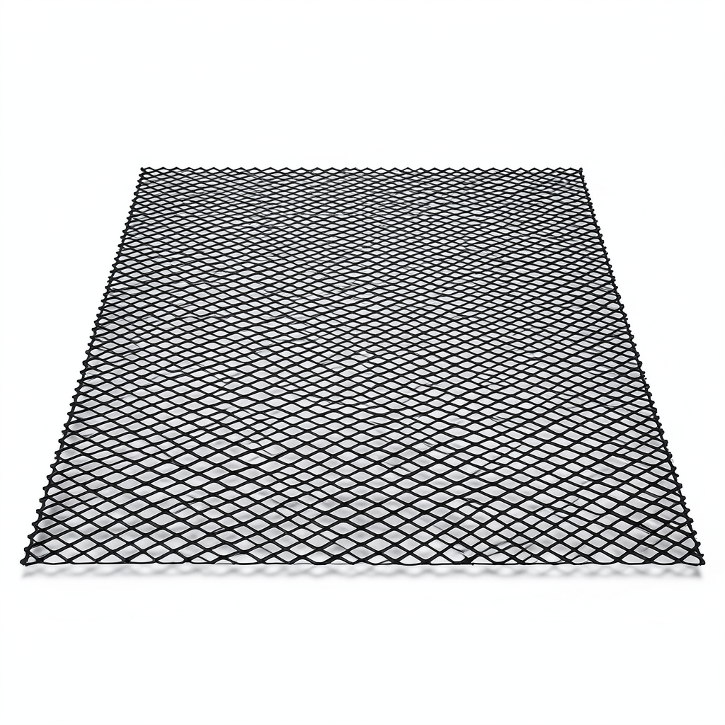 Hot Rolled Black Steel Expanded Metal Mesh Thickness 1.2 mm Width 2.44 m Length 3 m