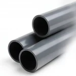 انابيب بلاستيك UPVC ضغط  6 بار مقاس 5 إنش سماكة 4.4 مم لون رمادي غامق | مصنع اقطار نجد 