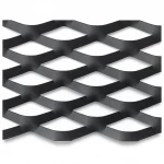 Hot Rolled (Black) Steel Expanded Metal Mesh  [Watad] Thickness 1.7 mm Width 1.22 meter Length 5 meter | Bait Al Tatawor Company