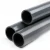 UPVC Plastic Pipe PN  9 Bar Size 2 inch Thickness 3 mm Dark Gray Color | Aqtar Najd Factory