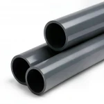انابيب بلاستيك UPVC ضغط  9 بار مقاس 1/2 2 إنش سماكة 3.5 مم لون رمادي غامق | شركة اقطار نجد 