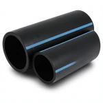 NPF HDPE Pipes Non Pressure 2 Bar OD 140 mm Thickness 1.8 mm Black