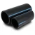 مواسير HDPE الوطني لشبكات المياه الغير مضغوطة ضغط 2 بار قطر خارجي 140 مم سمك 1.8 مم أسود - Image 1