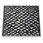 Hot Rolled Black Steel Expanded Metal Mesh Thickness 1.2 mm Width 2.44 m Length 6 m