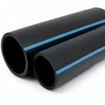 NPF HDPE Pipes for Non Pressure Water Networks Pressure 2 Bar Outside Diameter 225 mm Thickness 1.8 mm Black