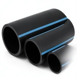 NPF HDPE Pipes Non Pressure 2 Bar 250 mm OD 2 mm Thickness Black