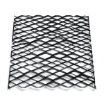 Hot Rolled Black Steel Expanded Metal Mesh Thickness 1.4 mm Width 2.44 m Length 1 m