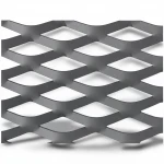 Hot Rolled (Black) Steel Expanded Metal Mesh  [Watad] Thickness 1.8 mm Width 1.22 meter Length 6 meter | Bait Al Tatawor Company