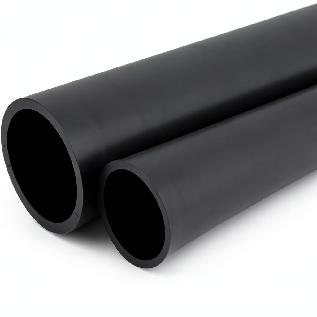 مواسير HDPE الوطني لشبكات المياه الغير مضغوطة ضغط 2 بار قطر خارجي 315 مم سمك 2.5 مم لون اسود