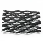 Hot Rolled (Black) Steel Expanded Metal Mesh  [Watad] Thickness 1.8 mm Width 1.22 meter Length 7 meter | Bait Al Tatawor Company