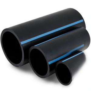مواسير HDPE الوطني لشبكات المياه الغير مضغوطة ضغط 2 بار قطر خارجي 450 مم سمك 3.6 مم لون أسود