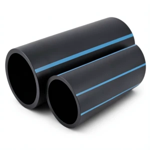 NPF HDPE Pipes Non Pressure Water Networks 2 Bar Pressure 560 mm OD 4.5 mm Thickness Black