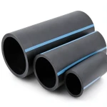 NPF HDPE Pipes 2 Bar Pressure 710 mm OD 5.7 mm Thickness Black