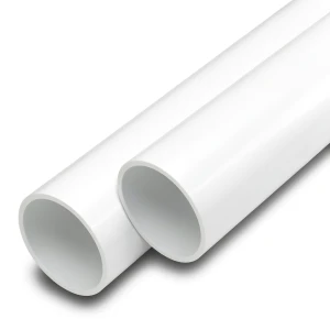 مواسير UPVC ضغط اسمي 8 بار قطر خارجي 200 مم سمك 6.2 مم لون أبيض