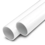 UPVC Pipes Nominal Pressure 8 Bar Outside Diameter 50 mm Thickness 2 mm White