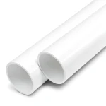 UPVC Pipes National Schedule 40 Size 8 Inch Thickness 8.18 mm White