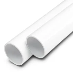UPVC Pipes Nominal Pressure 8 Bar Outside Diameter 63 mm Thickness 2.5 mm White