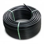 HDPE Plastic Coil Pipe  Nominal Pressure 15.6 Bar [PE 100] OD 50 mm  SDR 9  Color Black | Almona Factory