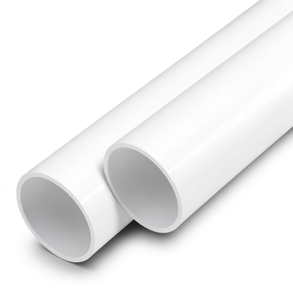 UPVC Pipes Nominal Pressure 8 Bar Outside Diameter 280 mm Thickness 8.6 mm White