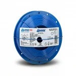 CU/PVC Stranded Copper Wire, 25mm2 Cross Section, 450/750 Voltage Rating, Blue Color | Jeddah Cables