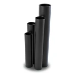 HDPE Pipes SDR17 Outside Diameter 800 mm Thickness 47.4 mm Black