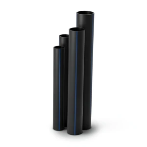 أنابيب HDPE SDR17 قطر خارجي 900 مم سمك 53.3 مم لون أسود