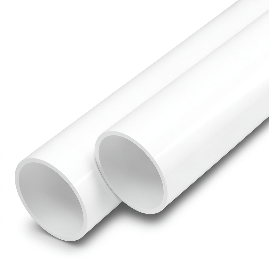 مواسير UPVC ضغط اسمي 8 بار قطر خارجي 355 مم سمك 10.9 مم لون أبيض