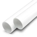 مواسير UPVC ضغط اسمي 10 بار قطر خارجي 110 مم سمك 4.2 مم لون أبيض