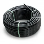 لفة أنابيب HDPE ضغط  15.6 بار [PE 100] قطر خارجي 125 مم  SDR 9  لون اسود | مصنع المنى