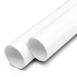 مواسير UPVC ضغط اسمي 10 بار قطر خارجي 140 مم سمك 5.4 مم لون أبيض
