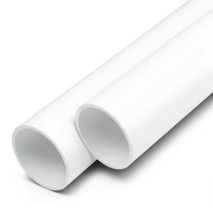 مواسير UPVC ضغط اسمي 10 بار قطر خارجي 140 مم سمك 5.4 مم لون أبيض
