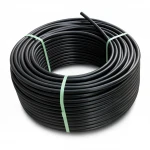 لفة أنابيب بلاستيك HDPE ضغط  12.5 بار [PE 100] قطر خارجي 32 مم سمك SDR 13.6 مم لون اسود | مصنع المنى