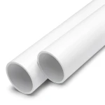 مواسير UPVC ضغط اسمي 10 بار قطر خارجي 180 مم سمك 6.9 مم لون أبيض