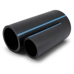 NPF HDPE Pipes Non Pressure 2 Bar 250 mm OD 2 mm Thickness Black