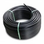 HDPE Plastic Coil Pipe  Nominal Pressure 8 Bar [PE 80] OD 40 mm  SDR 17  Color Black | Almona Factory