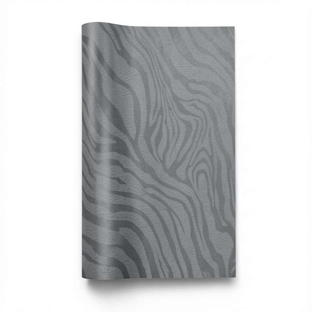 Italian Wallpaper Patterned Design Gray Color, Size 10m x 0.70m, Model rc17070