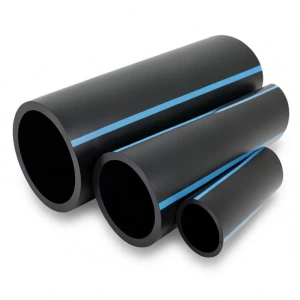 مواسير HDPE الوطني لشبكات المياه الغير مضغوطة ضغط 2 بار قطر خارجي 355 مم سمك 2.9 مم لون أسود