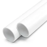 UPVC Pipes Nominal Pressure 8 Bar Outside Diameter 90 mm Thickness 3.5 mm White