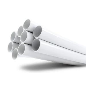 UPVC Plastic Pipe Schedule 40 Size 3/4 inch Thickness 2.87 mm White