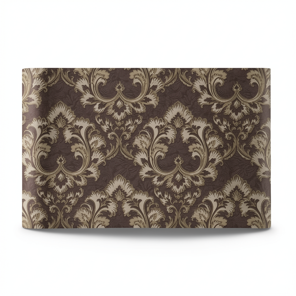 Classic Wall Covering Dark Brown 10m x 1.06m, Model 81933