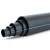 HDPE Plastic Pipe PN 3.2 Bar PE 100 OD 400 mm SDR 41 Black with Blue Stripes - Image 1