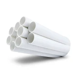 أنابيب UPVC جدول 40 مقاس 1 1/2 إنش سماكة 3.68 مم لون أبيض