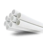 مواسير بلاستيك UPVC جدول 40 مقاس 2 إنش سمك 3.91 مم لون أبيض