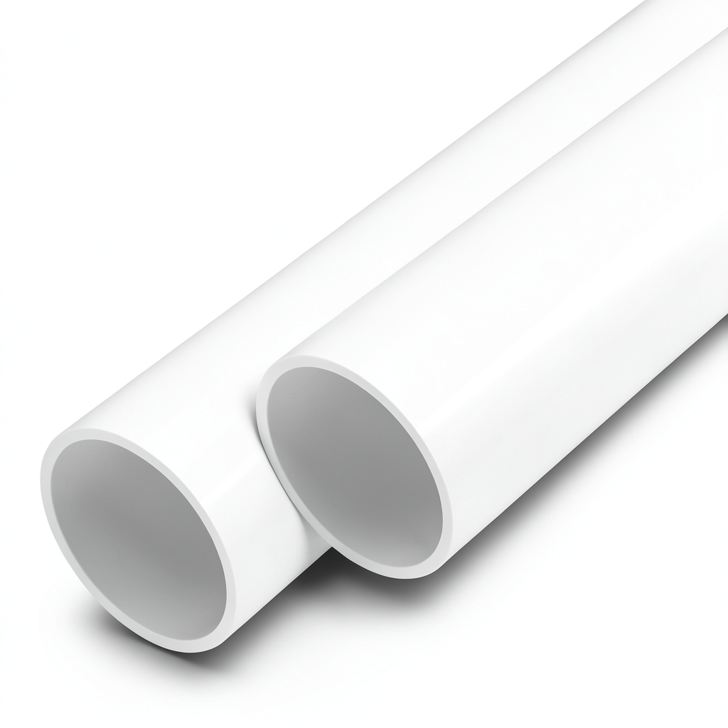 UPVC Pipes Nominal Pressure 10 Bar Outside Diameter 140 mm Thickness 5.4 mm White