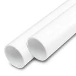 UPVC Pipes Nominal Pressure 10 Bar Outside Diameter 160 mm Thickness 6.2 mm White